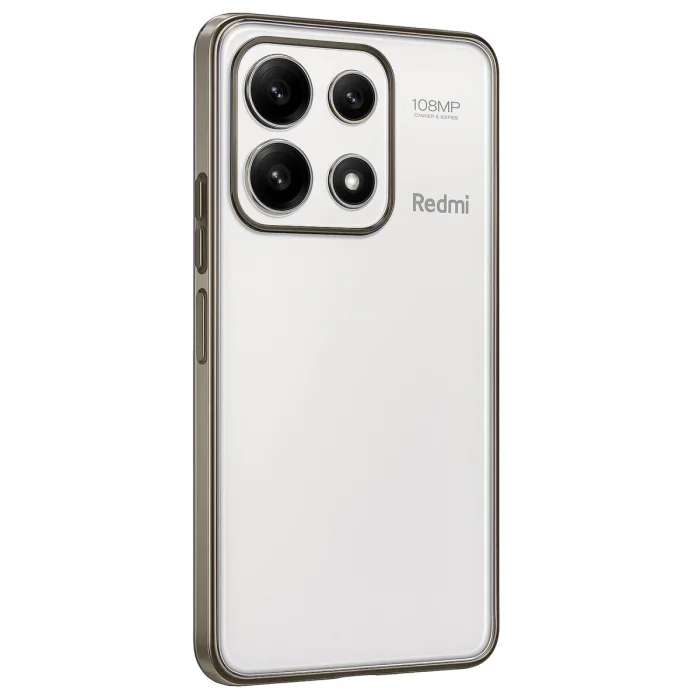 Xiaomi Poco X6 Pro Kılıf Razer Lensli Silikon - Gold