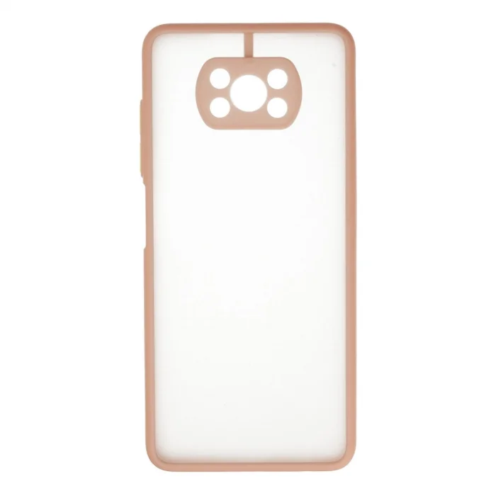 Xiaomi Pocophone X3 Kılıf Montreal Silikon Kapak - Pembe