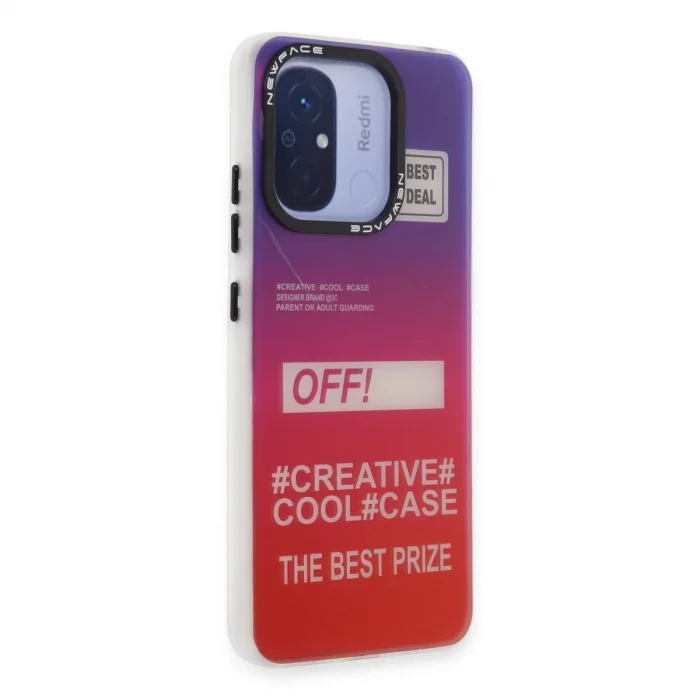 Xiaomi Redmi 12c Kılıf Estoril Desenli Kapak - Estoril - 9