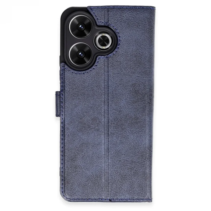 Xiaomi Redmi 13 4g Kılıf Trend S Plus Kapaklı Kılıf - Lacivert