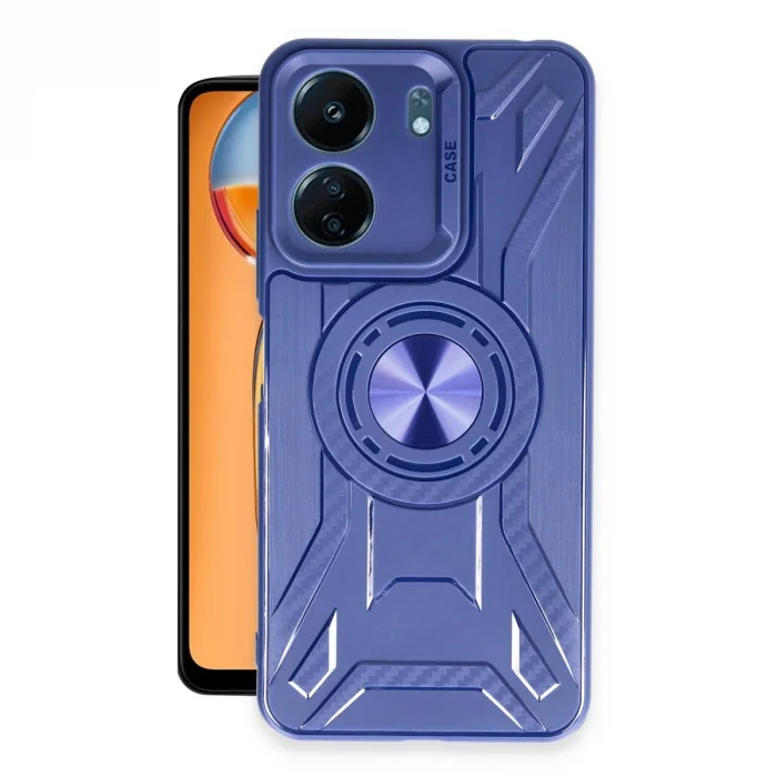 Xiaomi Redmi 13c Kılıf Lincoln Silikon - Lacivert