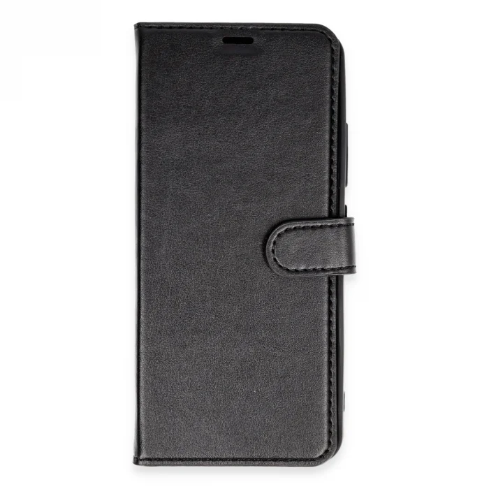 Xiaomi Redmi 13c Kılıf Trend S Plus Kapaklı Kılıf - Siyah