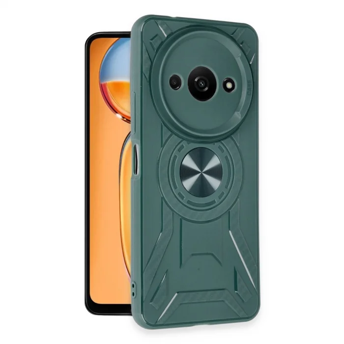 Xiaomi Redmi A3 4g Kılıf Lincoln Silikon - Koyu Yeşil