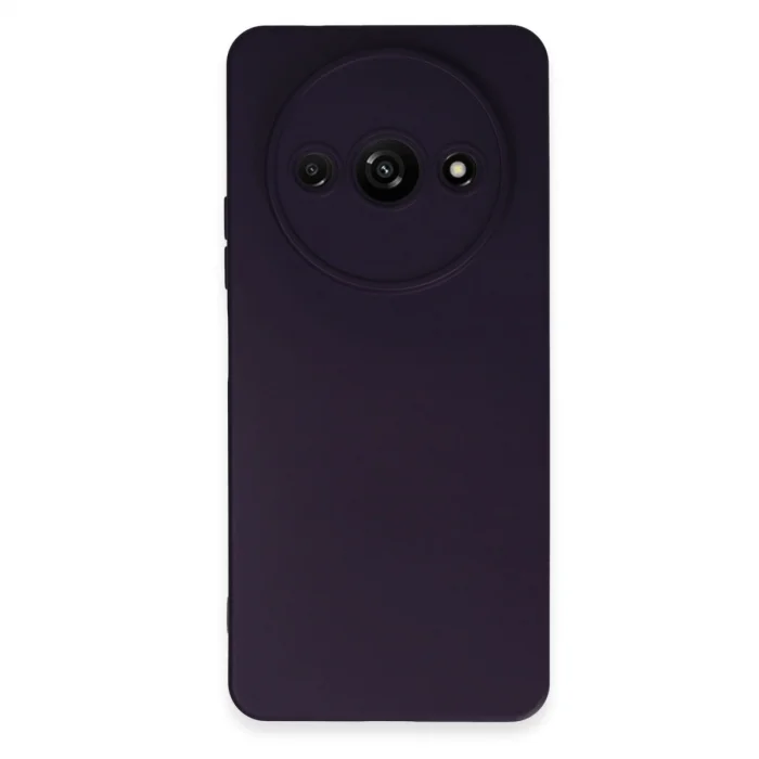 Xiaomi Redmi A3 4g Kılıf Nano İçi Kadife Silikon - Mor