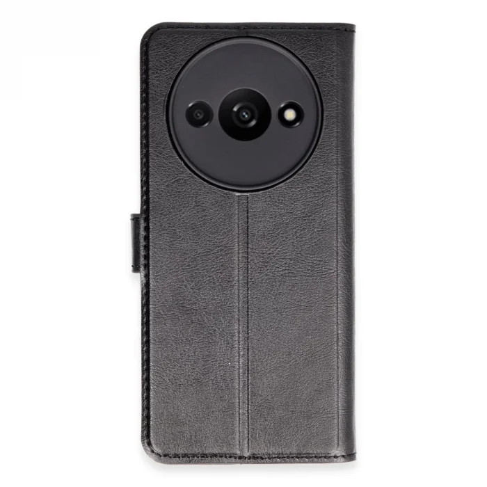 Xiaomi Redmi A3 4g Kılıf Trend S Plus Kapaklı Kılıf - Siyah