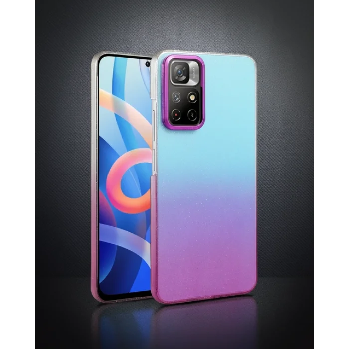 Xiaomi Redmi Note 11 Pro Glossy Kılıf - Mor