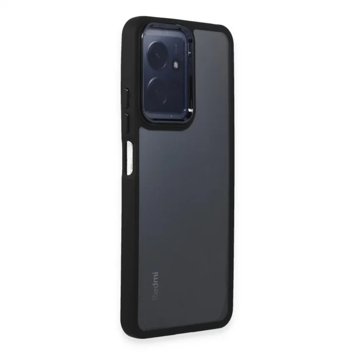 Xiaomi Redmi Note 12 4g Kılıf Dora Kapak - Siyah