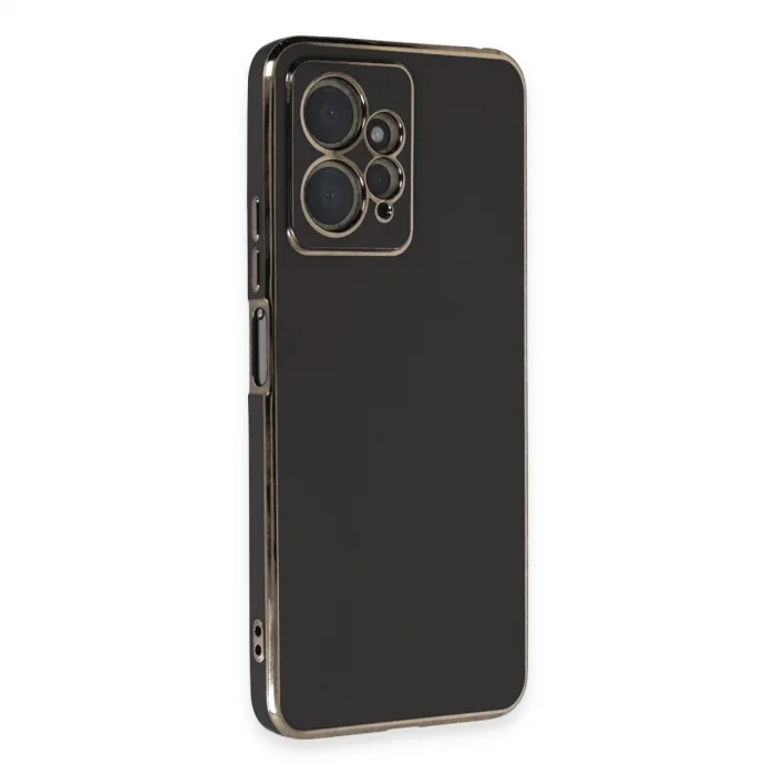 Xiaomi Redmi Note 12 4g Kılıf Volet Silikon - Siyah