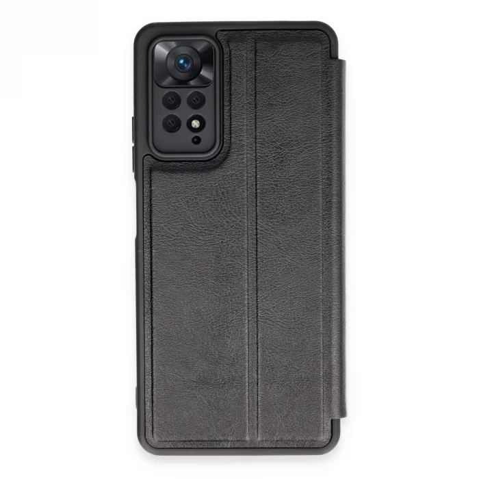 Xiaomi Redmi Note 12 Pro 4g Kılıf Flip Cover - Siyah