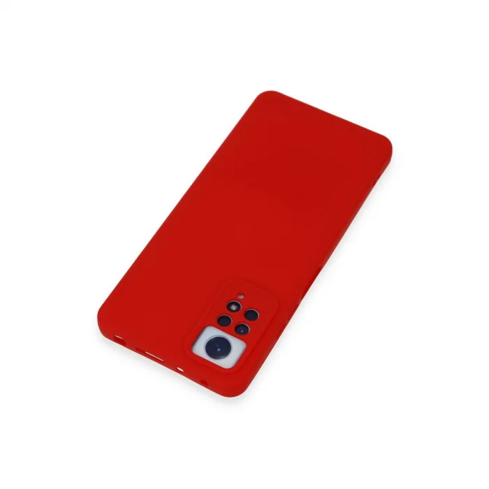 Xiaomi Redmi Note 12 Pro 4g Kılıf Nano İçi Kadife Silikon - Kırmızı