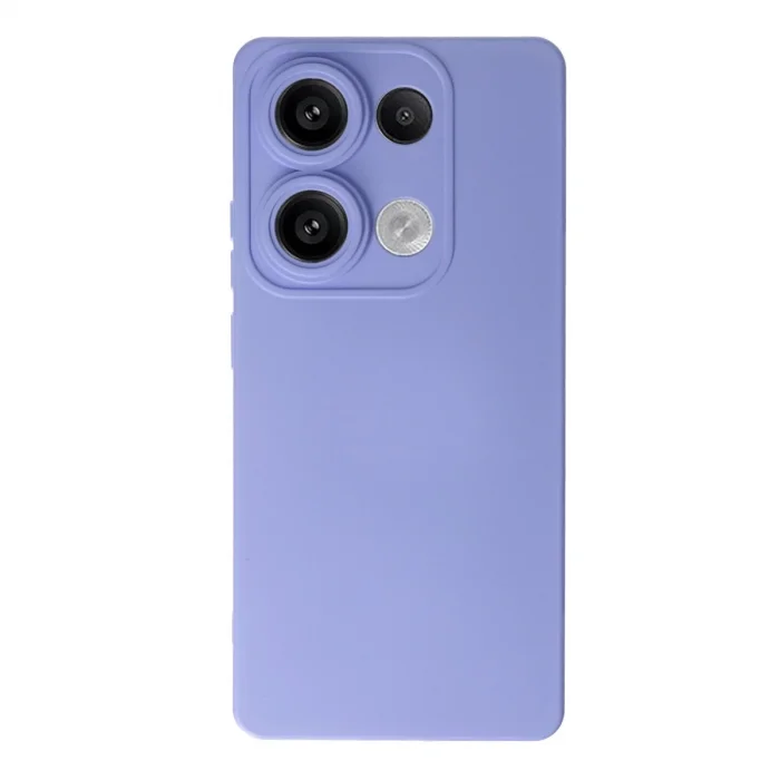 Xiaomi Redmi Note 13 4g Kılıf Nano İçi Kadife Silikon - Lila