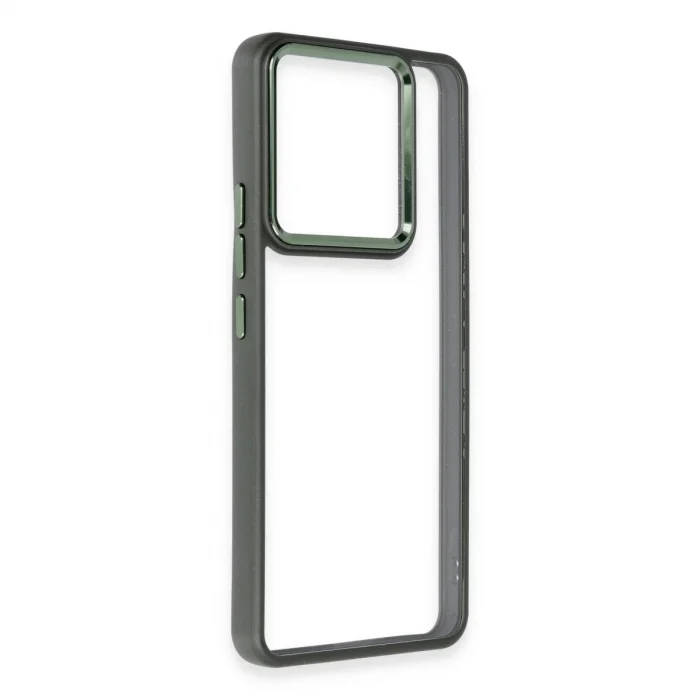 Xiaomi Redmi Note 13 4g Kılıf Power Silikon - Koyu Yeşil