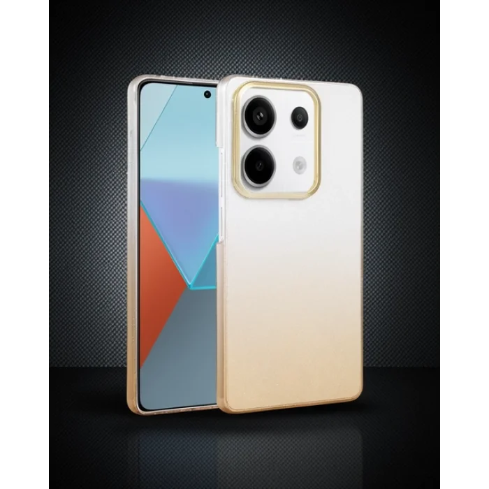 Xiaomi Redmi Note 13 Pro 4G Glossy Kapak - Çöl Titanyum