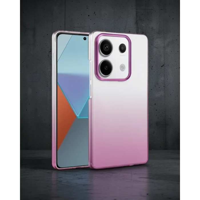 Xiaomi Redmi Note 13 Pro 4G Glossy Kapak - Mor
