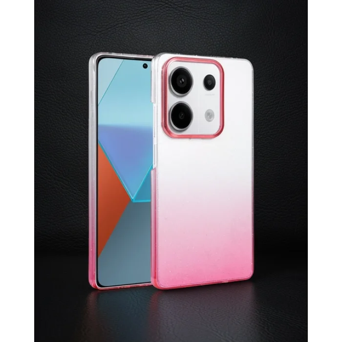 Xiaomi Redmi Note 13 Pro 4G - Glossy Kapak - Pembe