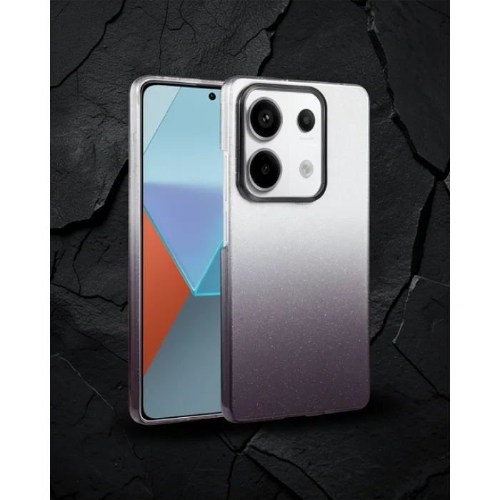 Xiaomi Redmi Note 13 Pro 4G Glossy Kılıf - Siyah