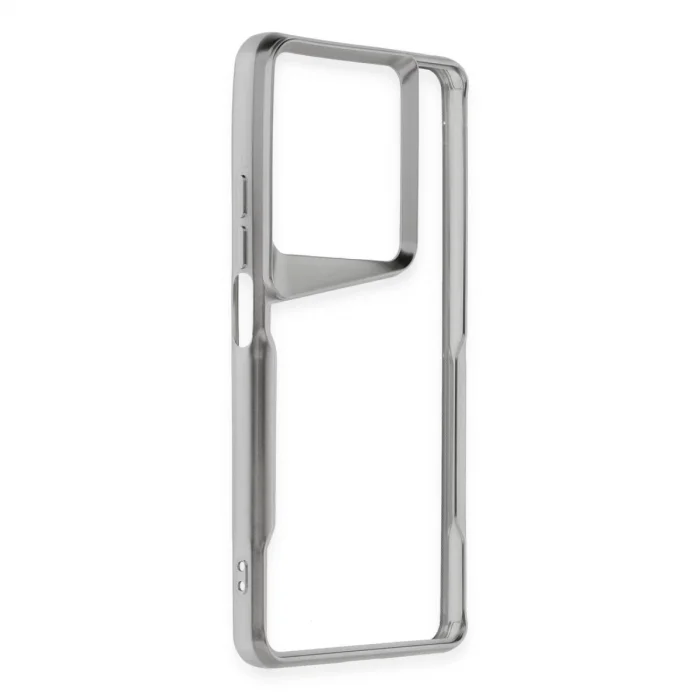 Xiaomi Redmi Note 13 Pro 4g Kılıf Boyi Silikon Kapak - Gümüş