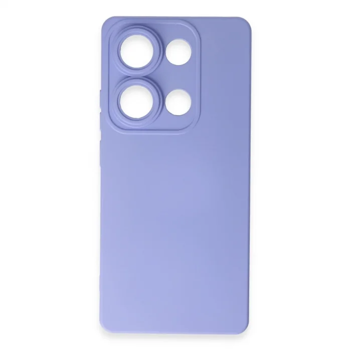 Xiaomi Redmi Note 13 Pro 4g Kılıf Nano İçi Kadife Silikon - Lila