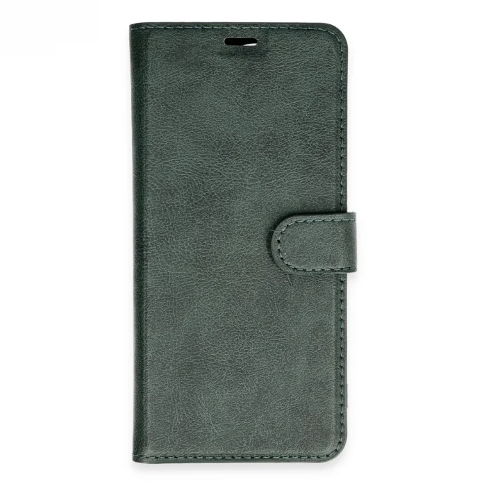 Xiaomi Redmi Note 13 Pro 4g Kılıf Trend S Plus Kapaklı Kılıf - Yeşil