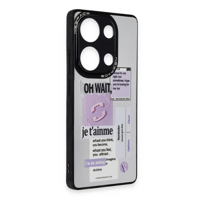 Xiaomi Redmi Note 13 Pro 5g Kılıf Mirror Desenli Kapak - Mirror - 4