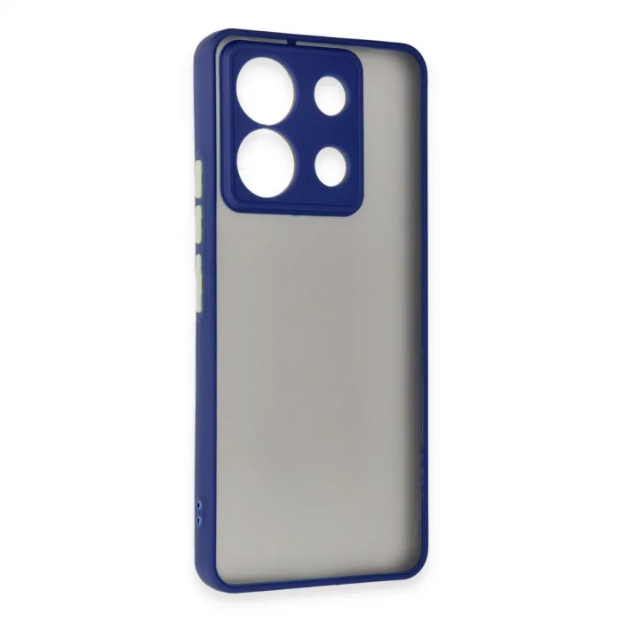 Xiaomi Redmi Note 13 Pro 5g Kılıf Montreal Silikon Kapak - Lacivert