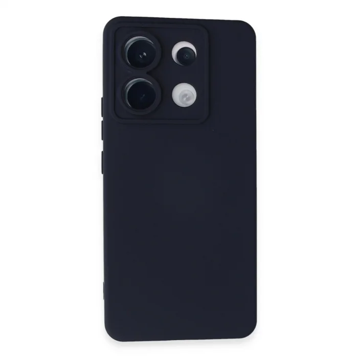 Xiaomi Redmi Note 13 Pro 5g Kılıf Nano İçi Kadife Silikon - Lacivert