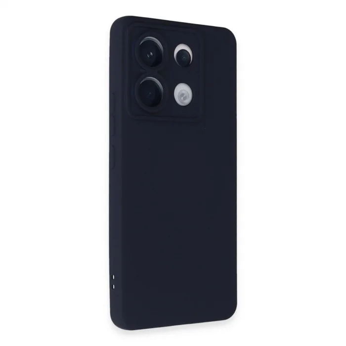 Xiaomi Redmi Note 13 Pro 5g Kılıf Nano İçi Kadife Silikon - Lacivert