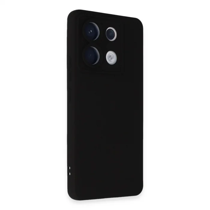 Xiaomi Redmi Note 13 Pro 5g Kılıf Nano İçi Kadife Silikon - Siyah
