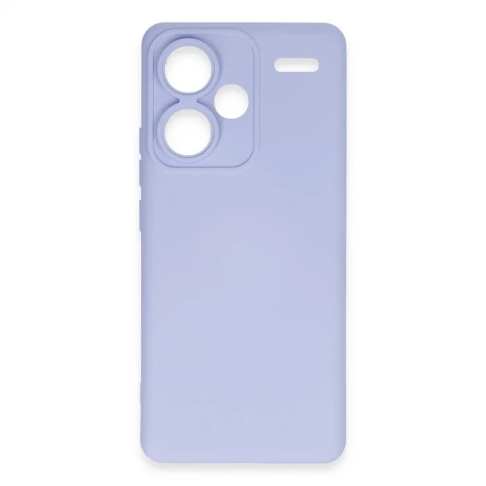 Xiaomi Redmi Note 13 Pro Plus Kılıf Nano İçi Kadife Silikon - Lila