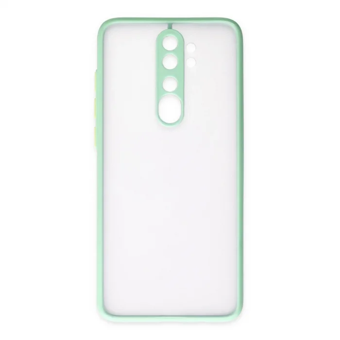 Xiaomi Redmi Note 8 Pro Kılıf Montreal Silikon Kapak - Turkuaz