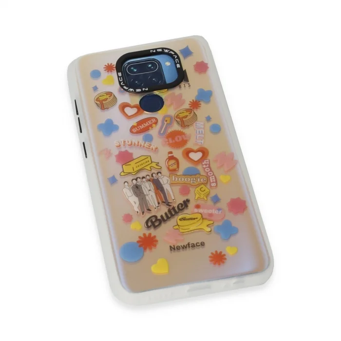 Xiaomi Redmi Note 9 Kılıf Estoril Desenli Kapak - Estoril - 16