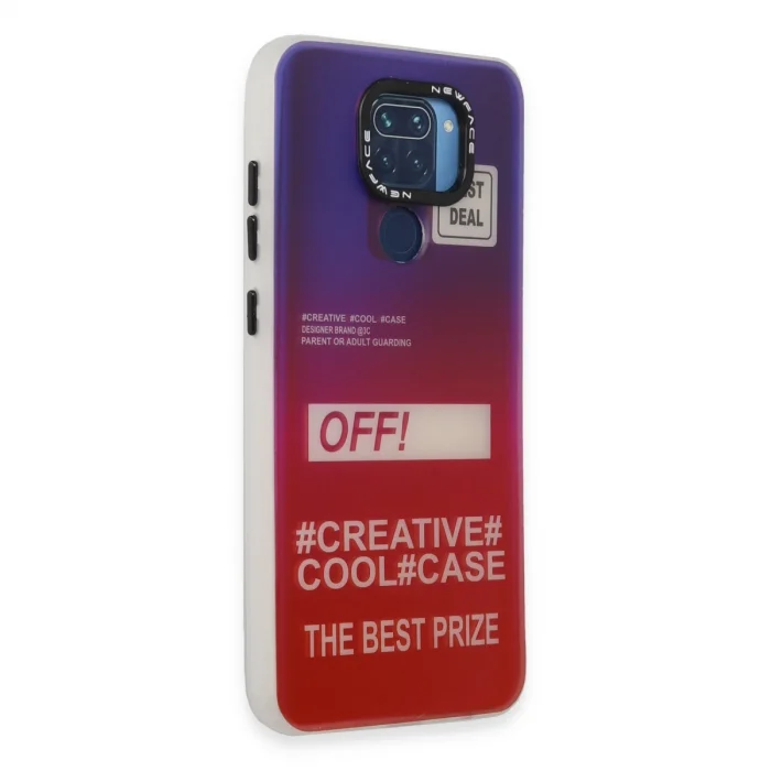 Xiaomi Redmi Note 9 Kılıf Estoril Desenli Kapak - Estoril - 9