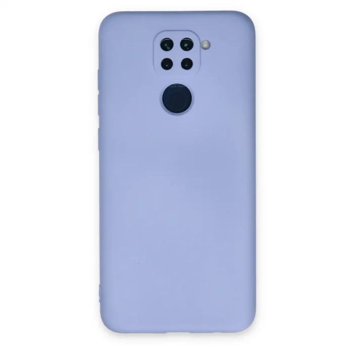 Xiaomi Redmi Note 9 Kılıf Nano İçi Kadife Silikon - Lila