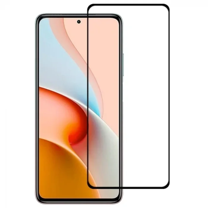Xiaomi Redmi Note 9 Pro Full Glue Tempered Cam Ekran Koruyucu-(5775)