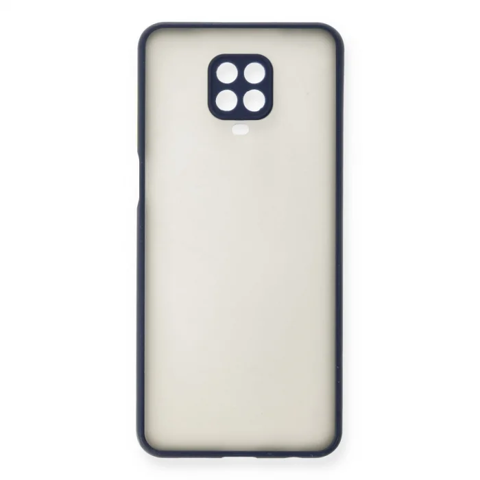 Xiaomi Redmi Note 9 Pro Kılıf Montreal Silikon Kapak - Lacivert