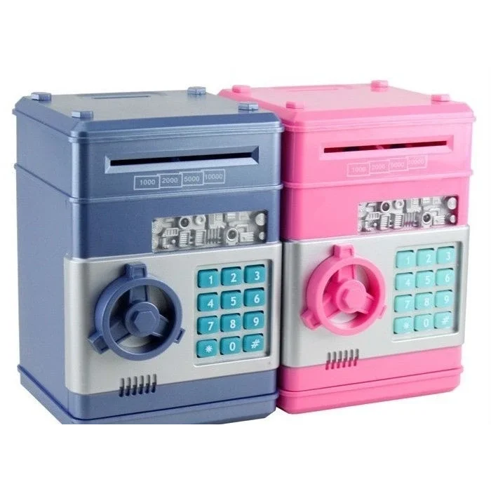 Yaratıcı Şifreli Güvenli Atm Kumbara Para Kutusu