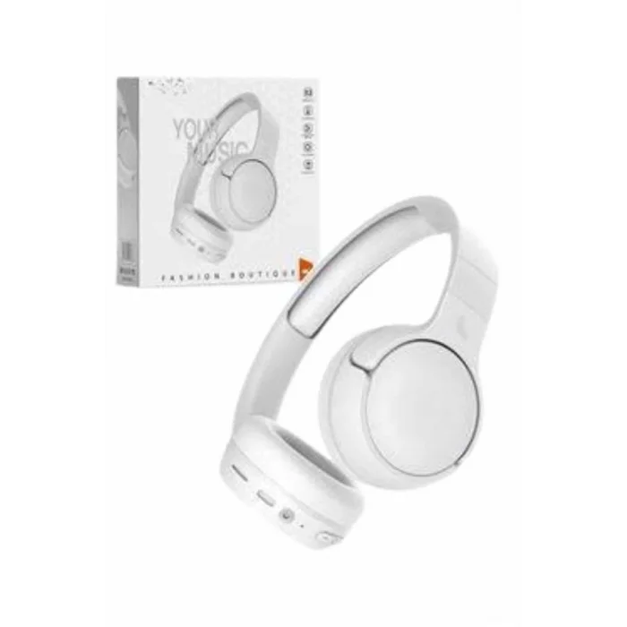 Yeni Nesil Kulak Üstü Bluetooth Kulaklık Type-C Girişli Yüksek Ses Kaliteli