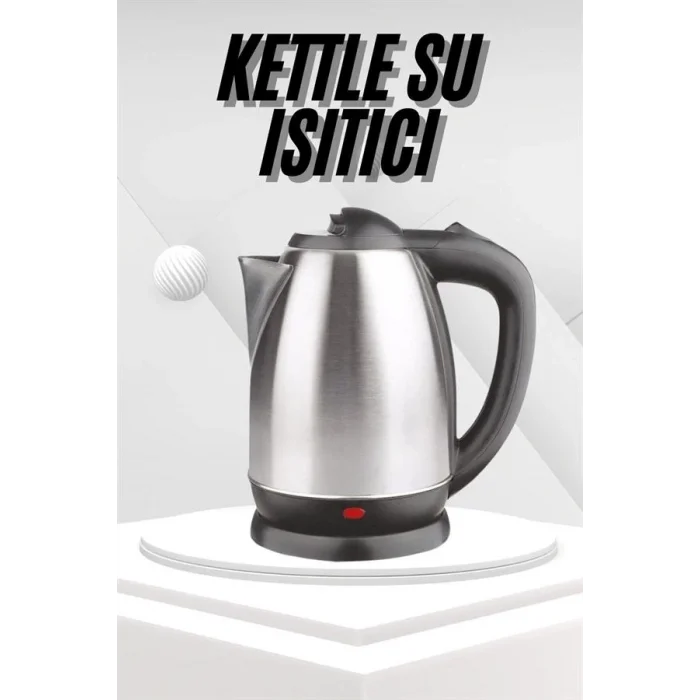 Yeni Nesil Saplı Uzun Ömürlü Paslanmaz Çelik Su Isıtıcı Kettle