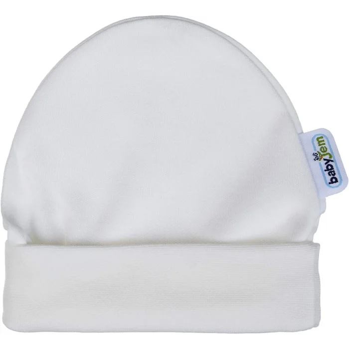  Yenidoğan Bebe Şapka 397 Beyaz