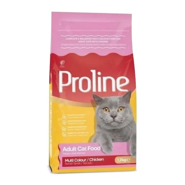 Yetişkin Kedi Mama Tavuklu Multicolor1200g 1 Adet