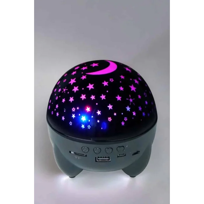 Yıldız Yansıtmalı Projeksiyon Gece Lambası Şarjlı Taşınabilir