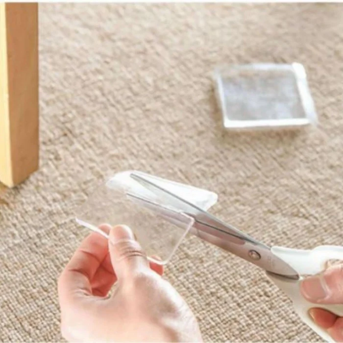 Yumurcak Shop® 4 Adet Silikon Şeffaf Koltuk Mobilya Masa Beyaz Eşya Yazıcı Koruyucu Kaydırmaz  Dayanıklı Pe