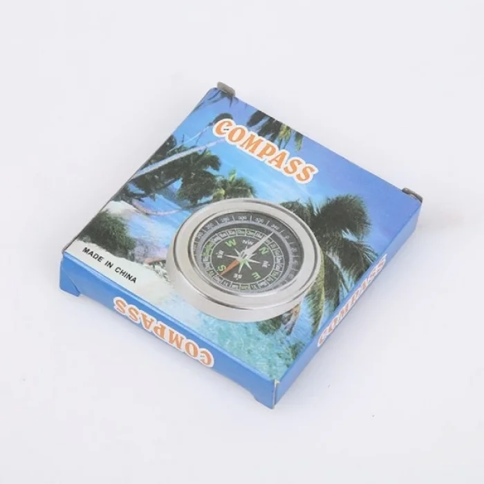 Yuvarlak Metal Kasa Dayanıklı Pusula 80mm