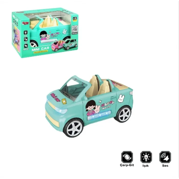 ZR169-2 KUT.ÇARP DÖN RENKLİ ARABA -VRD