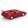 Kırmızı Metalik 1/64 Lamborghini Countach 25th Anniversary Model Araba BX-313387