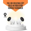 10.000 Oyun Destekli, Çift Kollu 4K Projeksiyon – HDMI, USB, AUX, Ethernet Yok