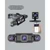 1080P 4 Kanallı Araç Kamerası GPS + WiFi + G Sensör Destekli
