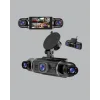 1080P 4 Kanallı Araç Kamerası GPS + WiFi + G Sensör Destekli