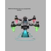 1080P Full HD Katlanabilir Drone Uzun Uçuş Süreli Hafif Tasarım