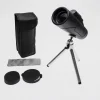 10x42 Tek Gözlü Teleskop Dürbün – Süper Zoomlu – Tripod Ayaklı – 1000m/56m